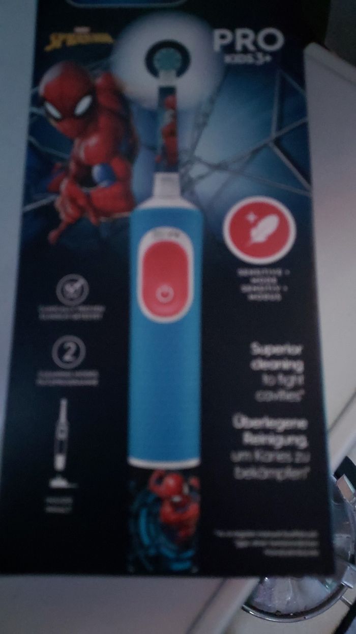 Brosse à dents électriques spiderman