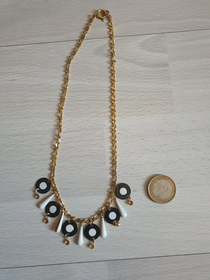 Magnifique collier chic vintage authentique