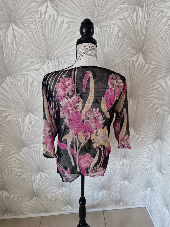 Joli haut transparent taille 40/42 - photo numéro 2