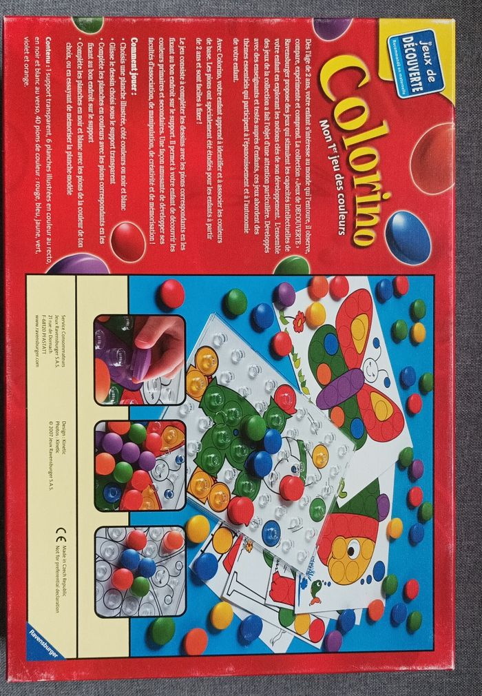 Vends Colorino jeu de découverte - photo numéro 2
