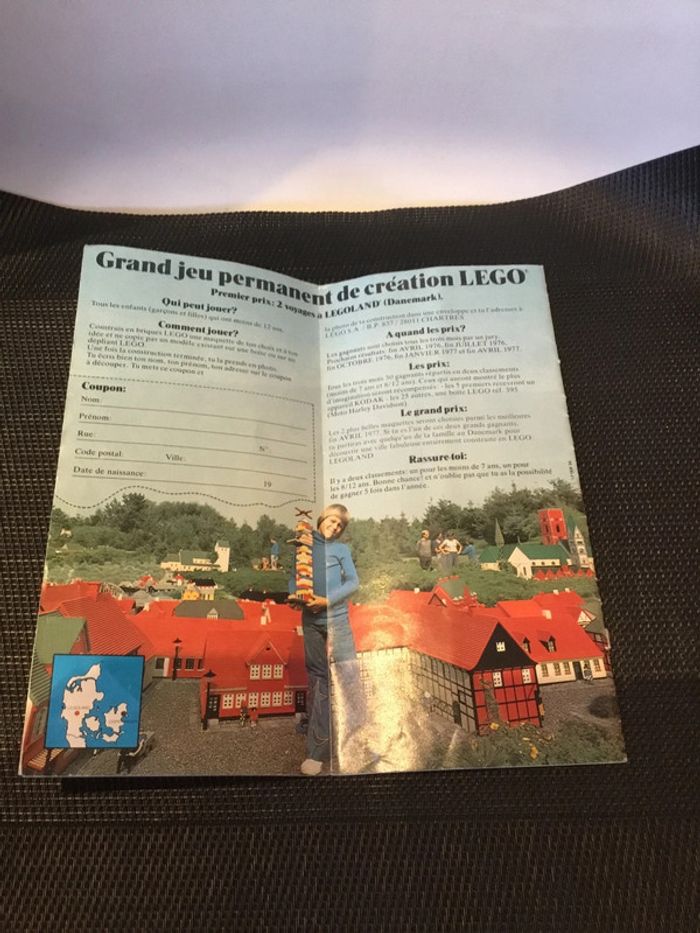 Lego system guide pour toute la famille catalogue fascicule 1976 legoland publicitaire vintage - photo numéro 2