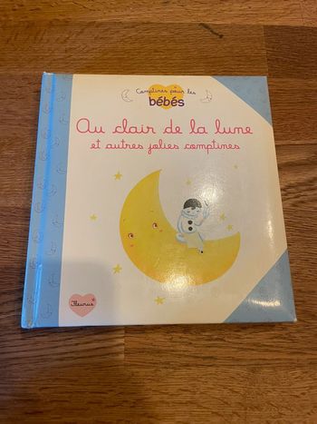 Livre Fleurus Comptines pour les bébés Au clair de la lune et autres jolies comptines