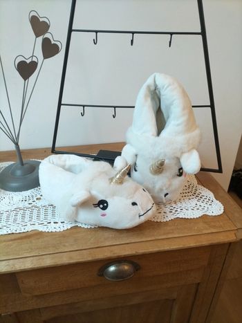 Chaussons licorne