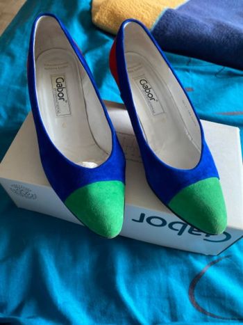 Chaussures nubuc taille 6 Gabor