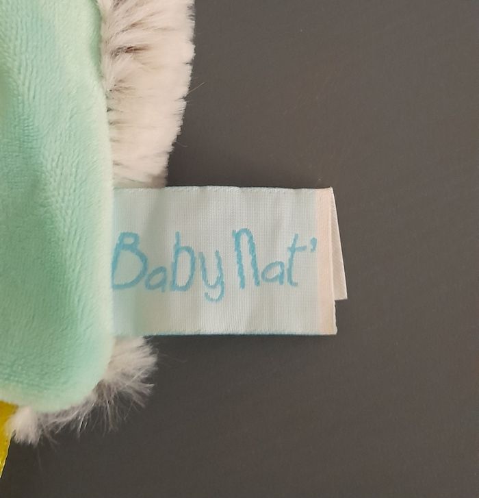 Hérisson baby nat attache-tétine - photo numéro 3