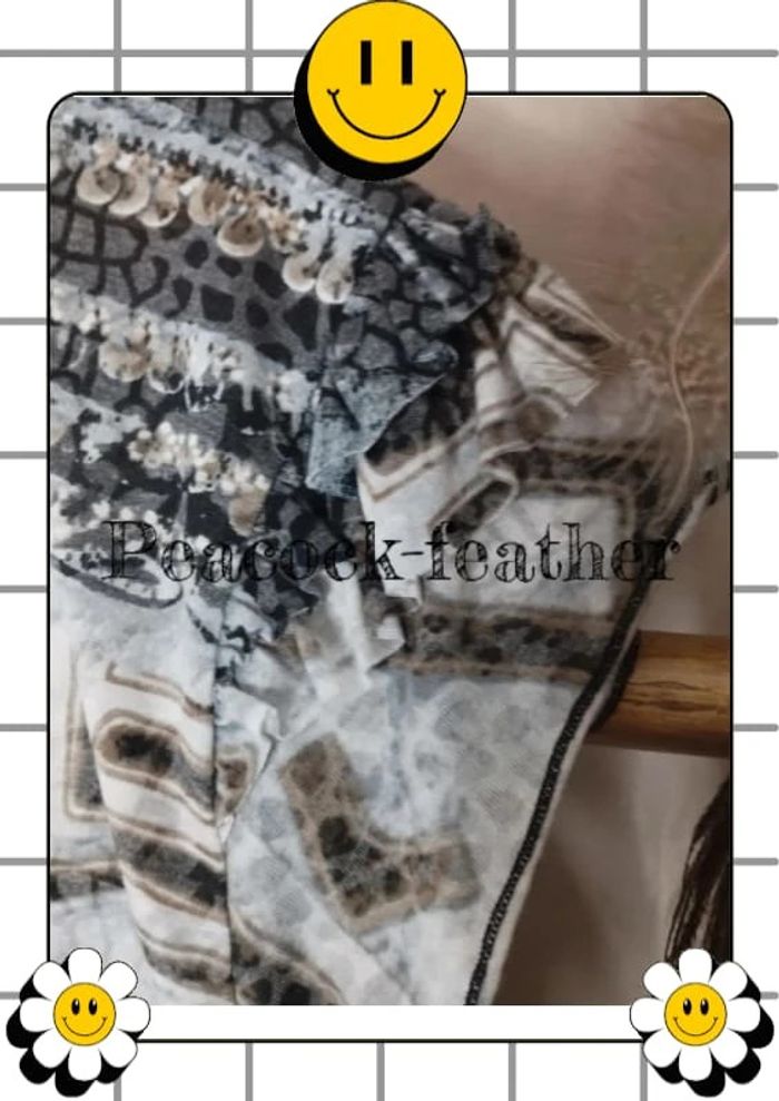 T-shirt bleu/gris T6 - photo numéro 9