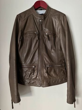 Tres belle veste oakwood taille s en cuir