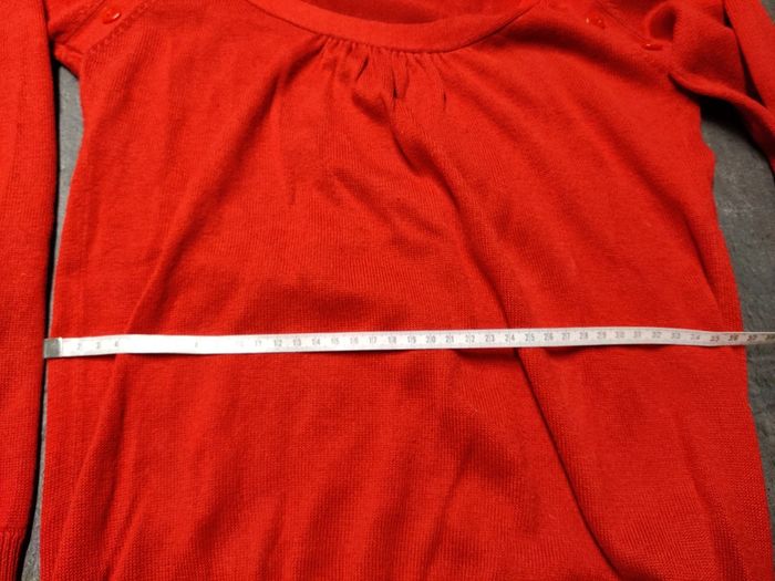 Pull fantaisie rouge - photo numéro 7