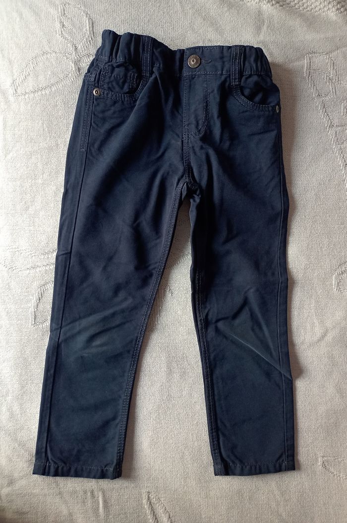 Pantalon bleu indestructible garçon 5 ans Vertbaudet