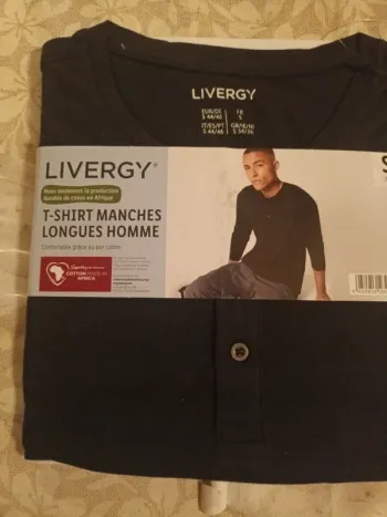 Tee-shirt manches longues homme taille S