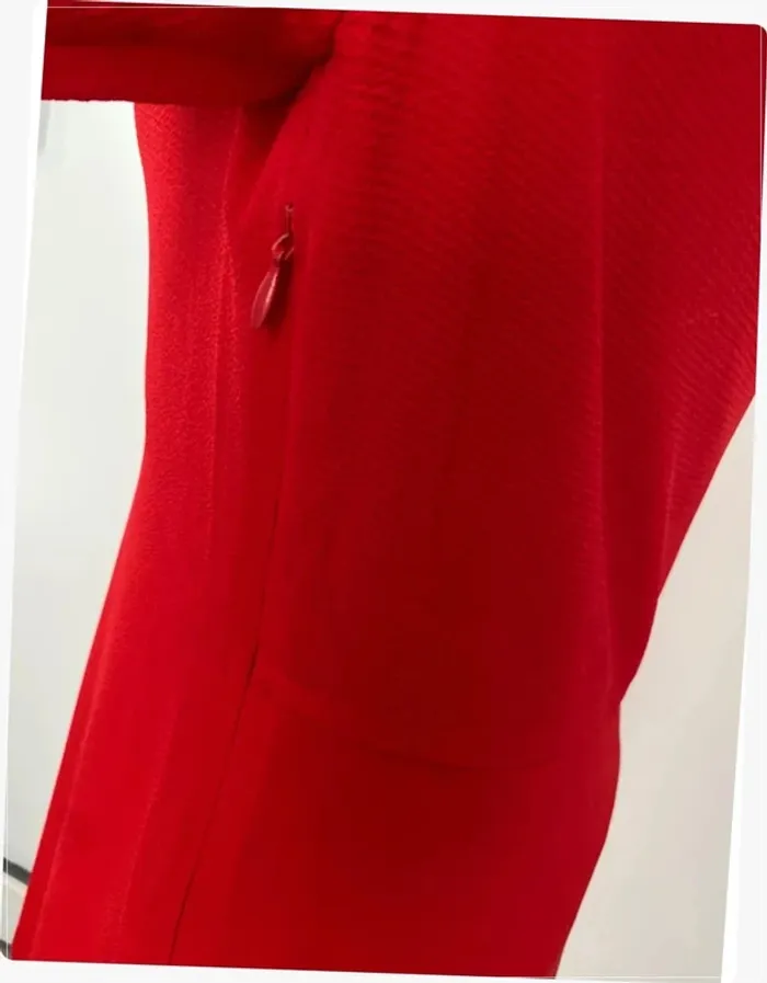 Robe Irina rouge à volants Pepe Jeans - photo numéro 6