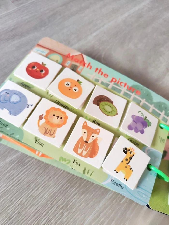 Busy book inspiré de la méthode Montessori neuf - photo numéro 12