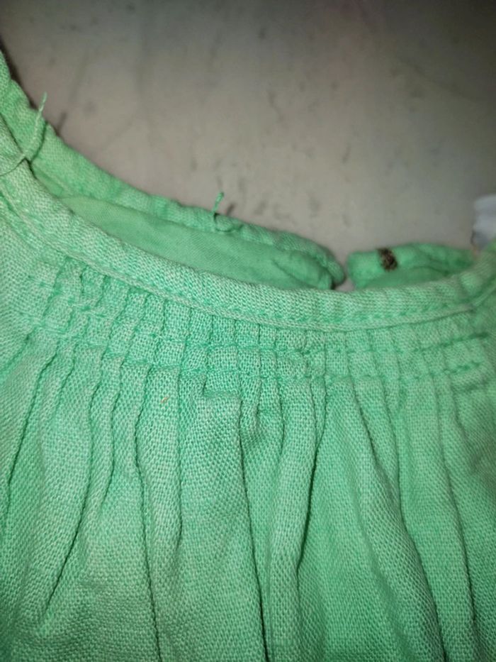 Robe verte Zara 3/4 ans - photo numéro 3