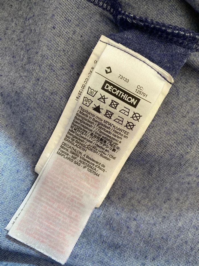 Tee shirt t.shirt Domyos taille Xl coupe slim - photo numéro 4