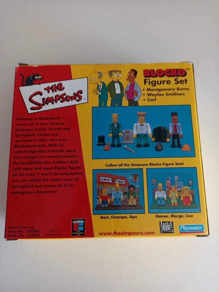 Playmate simpsons blocko set - photo numéro 8
