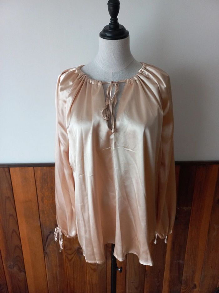Blouse doré