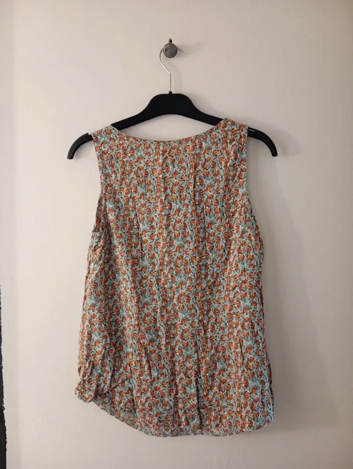 Blouse légère à motifs, en taille L/40 - photo numéro 3