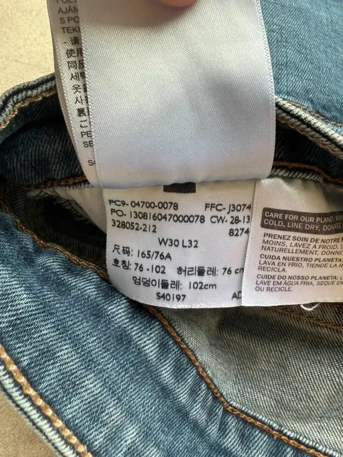 Short Levi's W30 FR40 Bleu Homme men #SHO131 - photo numéro 6