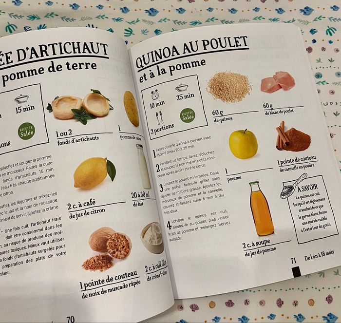 120 recettes pour mon bébé livre - photo numéro 3