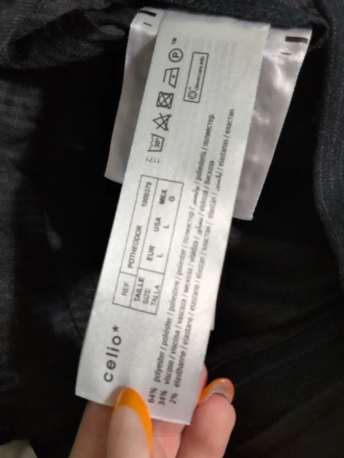 Pantalon homme habillé Célio – Taille L - photo numéro 5