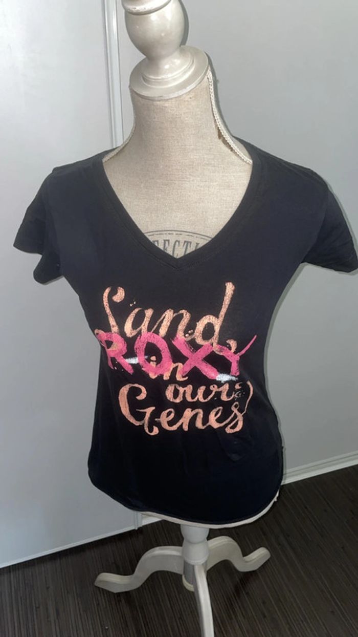 T-shirt noir Roxy TS