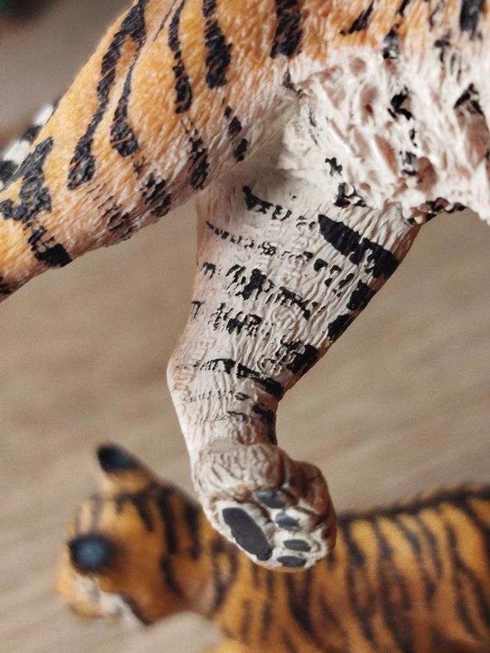 Schleich Tigre Tigron du Bengale Figurine Animal de la savane - photo numéro 3