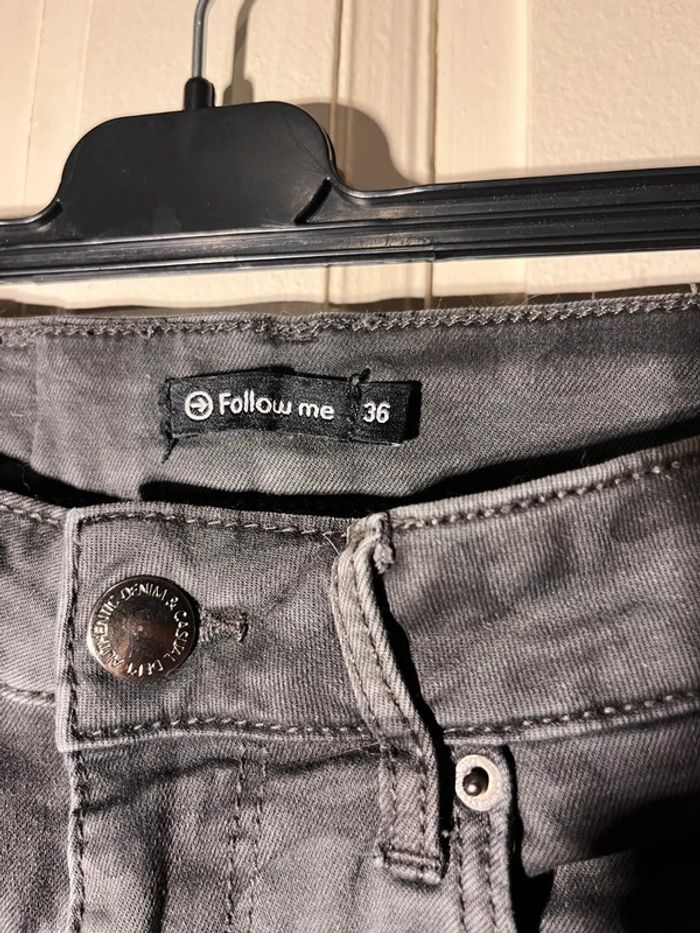 Jeans slim follow me taille 36 camouflage - photo numéro 4