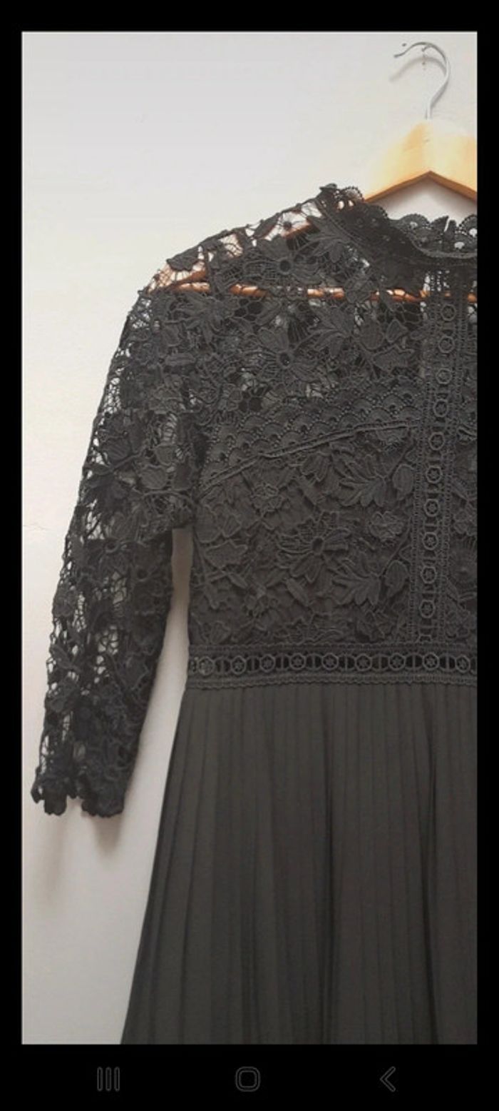 Robe chic avec dentelle Zara - photo numéro 4