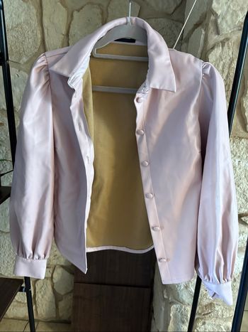 Chemise en cuir