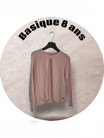 Gilet 8 ans fille