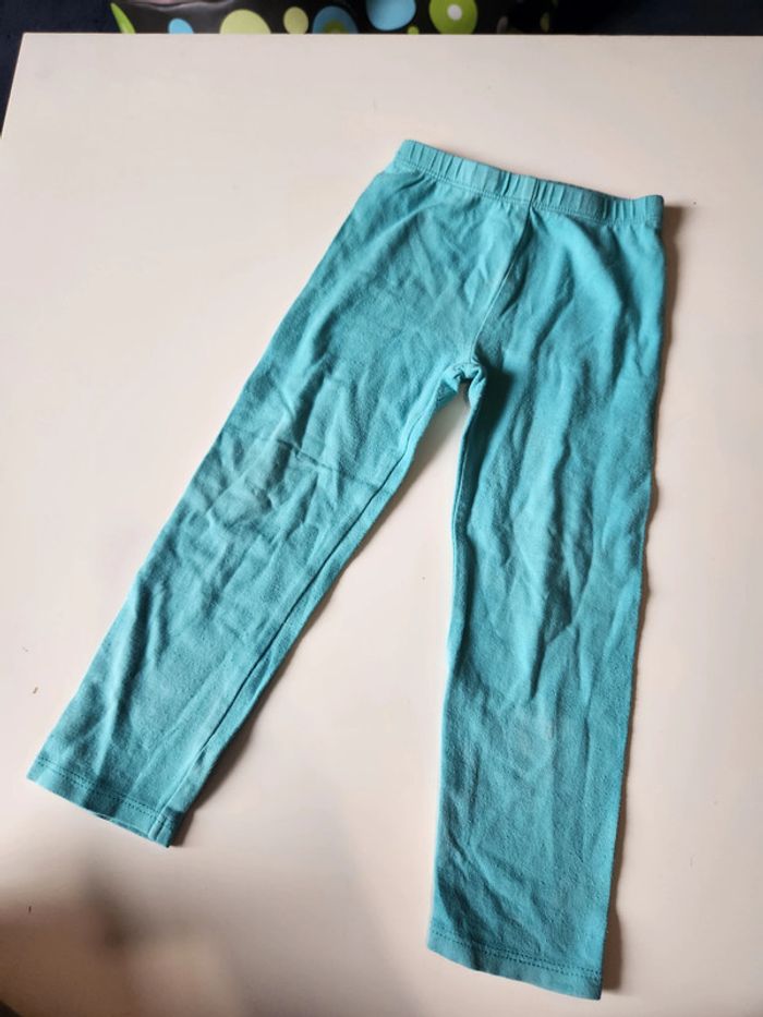 legging bleu clair