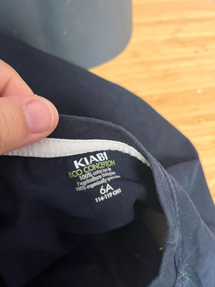 Tee shirt marine Kiabi - photo numéro 5