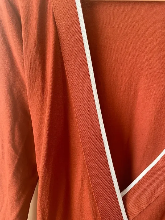 Robe cache coeur marron - photo numéro 3