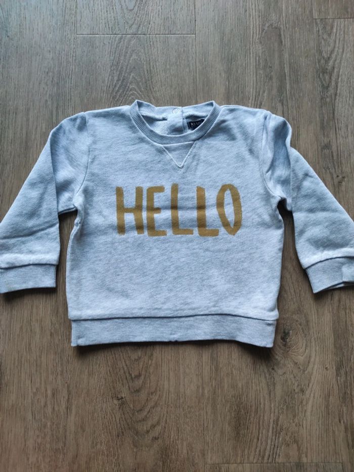 Sweat garçon 18 mois