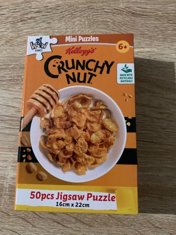 Mini puzzle crunchy nut kellog’s