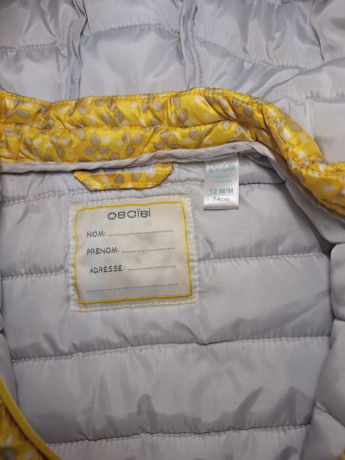 Manteau doudoune  12 moins 74 - photo numéro 3