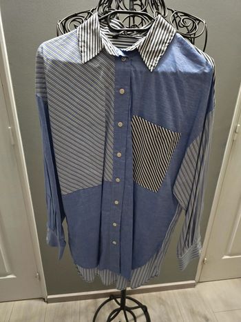 Chemise rayée zara
