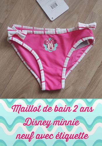 Maillot de bain 23 mois Disney neuf avec etiquette