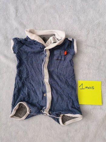 Body short 1mois