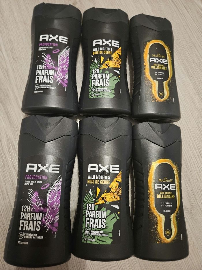 Gel douche axe lot de 6