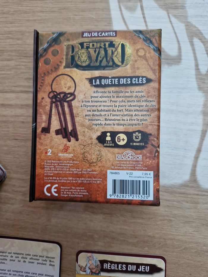 Jeu de cartes Ford boyard - photo numéro 2