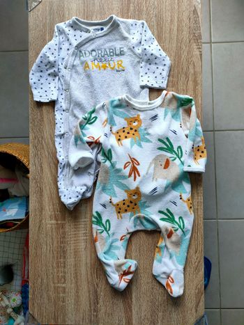 Lot de 2 pyjamas 6 mois