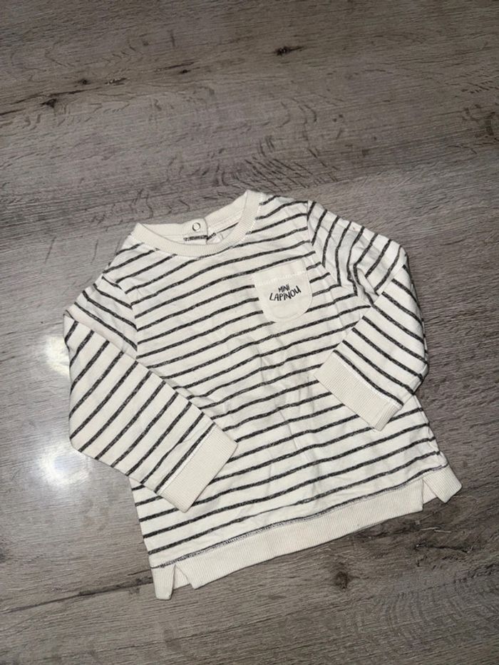 TEE shirt manches longues Kiabi 12 mois