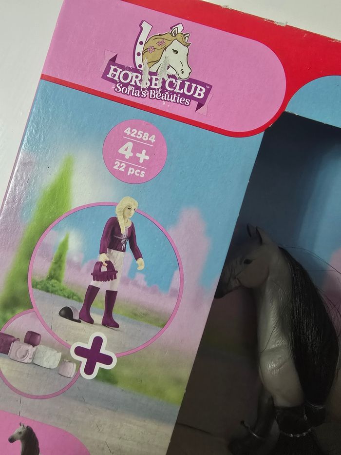Lot 2 Schleich Horse Club Sofia's Beauties - Sofia & Dusty kit de démarrage, Figurine 42584 - photo numéro 3
