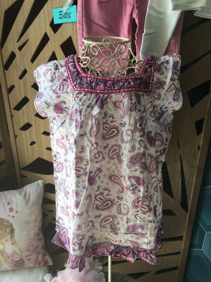 Ensemble 3 pièces fille 5 ans - photo numéro 2