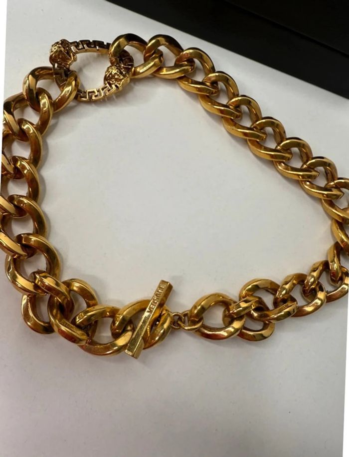 Collier Versace ras de cou - photo numéro 5