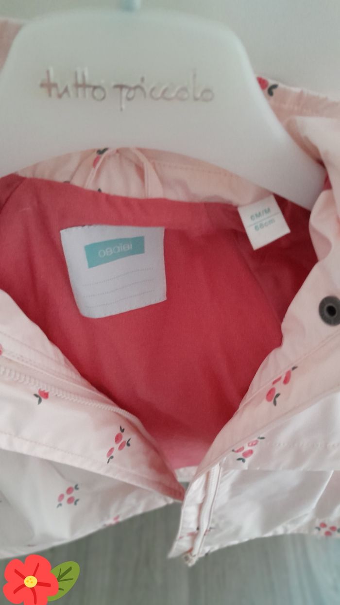 Imperméable fille obaibi 6 mois - photo numéro 3