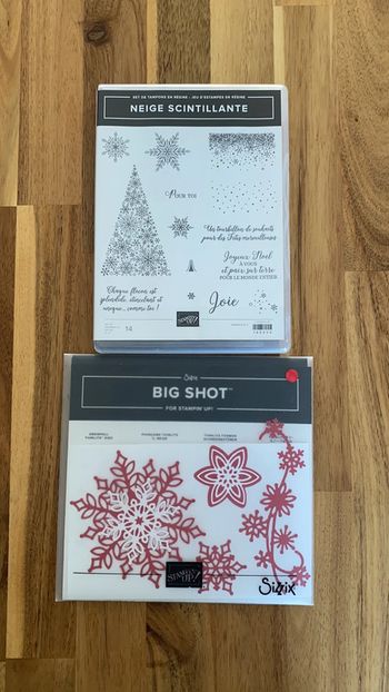 Lot neige scintillante