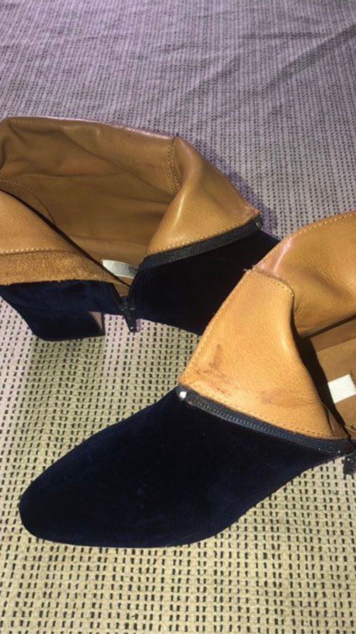 Bottines Mista Bleu Roi Taille 39 Talons cm Miista Beebs by - Main Image