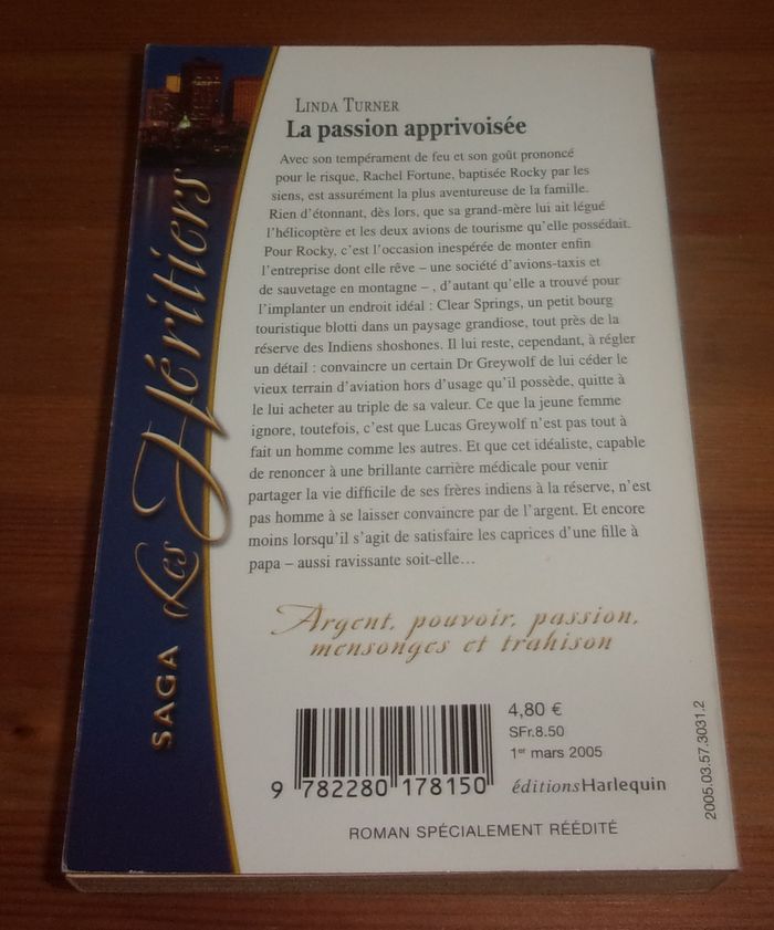 Roman saga Les Héritiers 5 - photo numéro 2